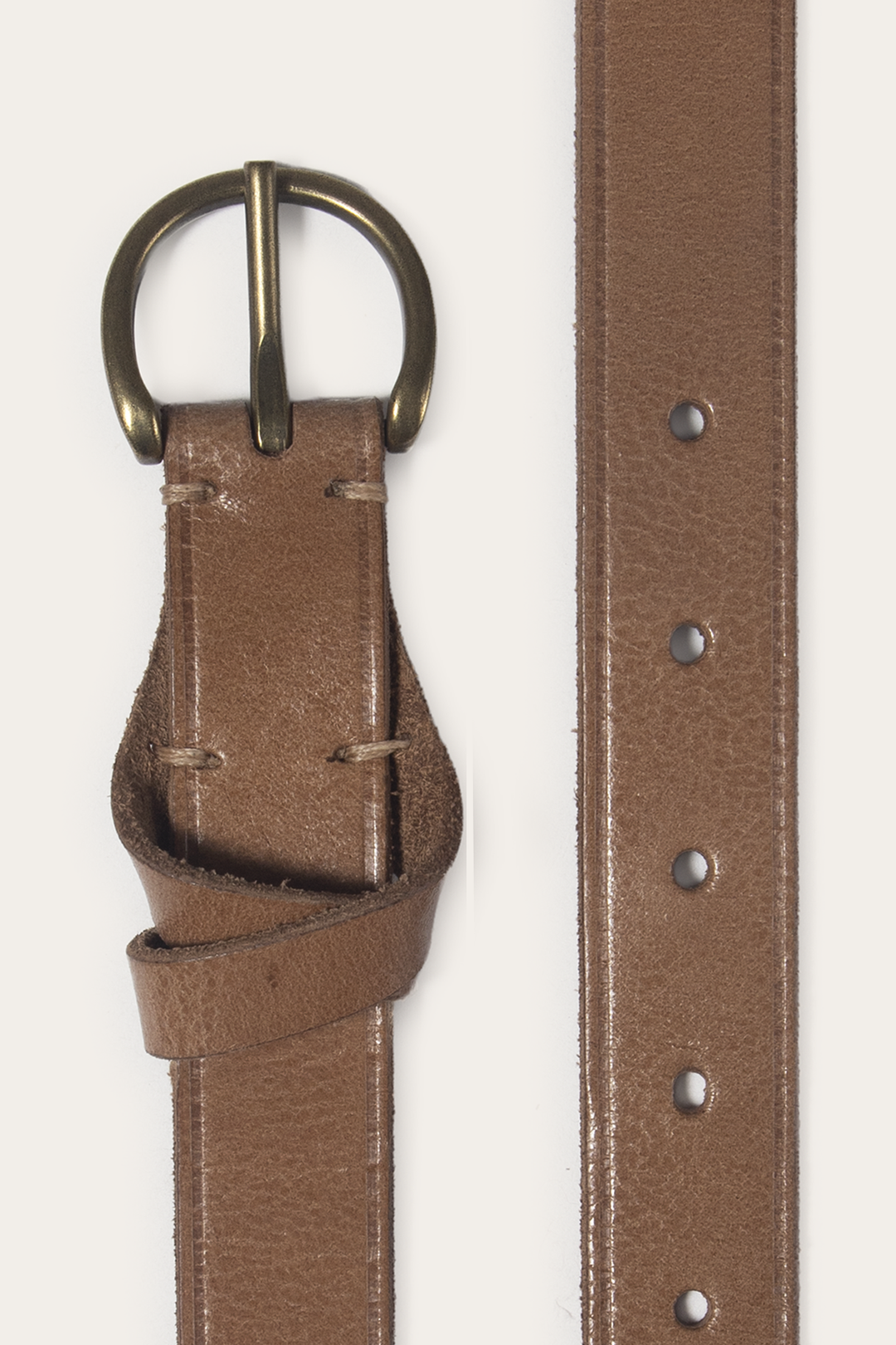Light Bronze 25mm Belt | Frye Exclusive