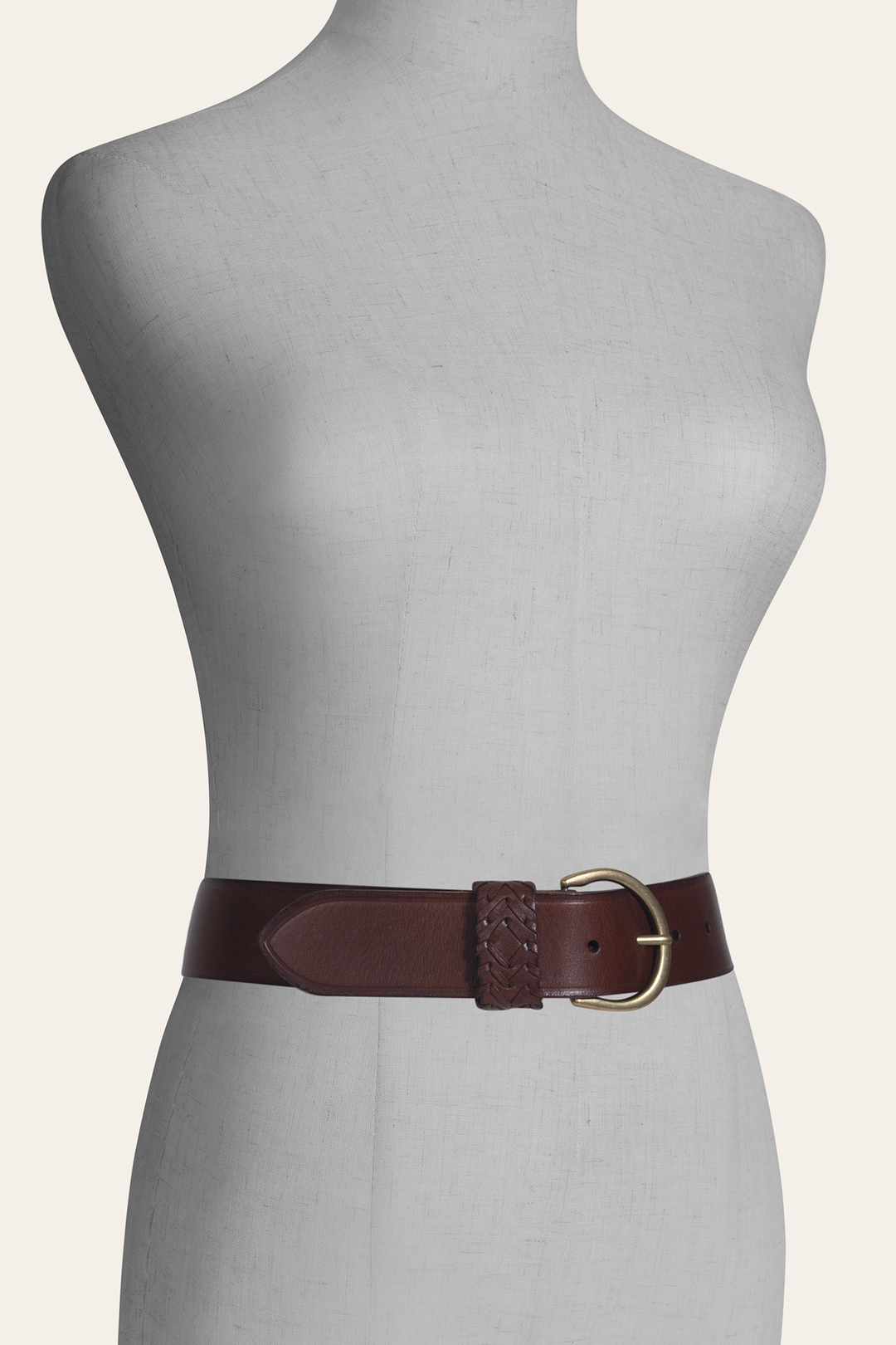 Tan 40mm Belt With Woven Keeper | Frye Special Offer