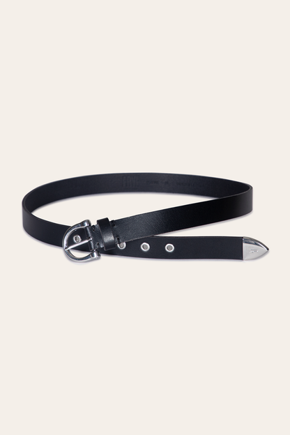 Women’s Black 25mm Horseshoe Buckle Belt | Frye Great Value