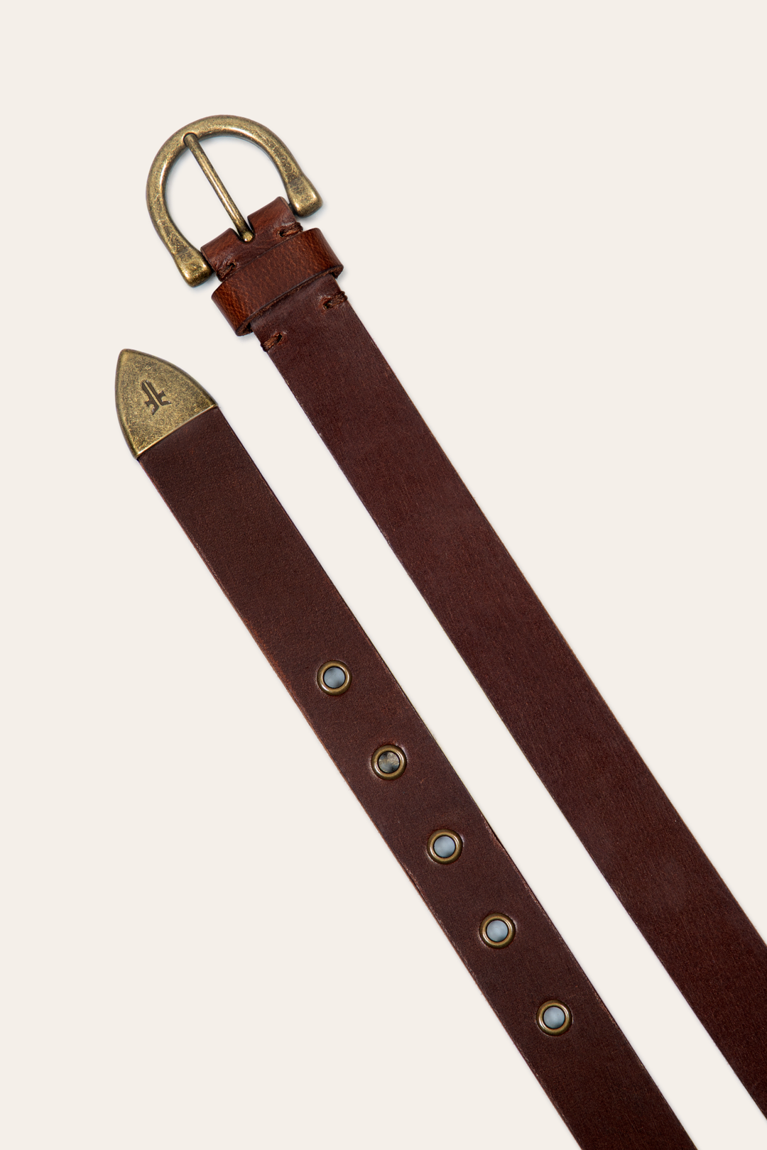 Women’s Tan 25mm Horseshoe Buckle Belt | Frye Top Pick