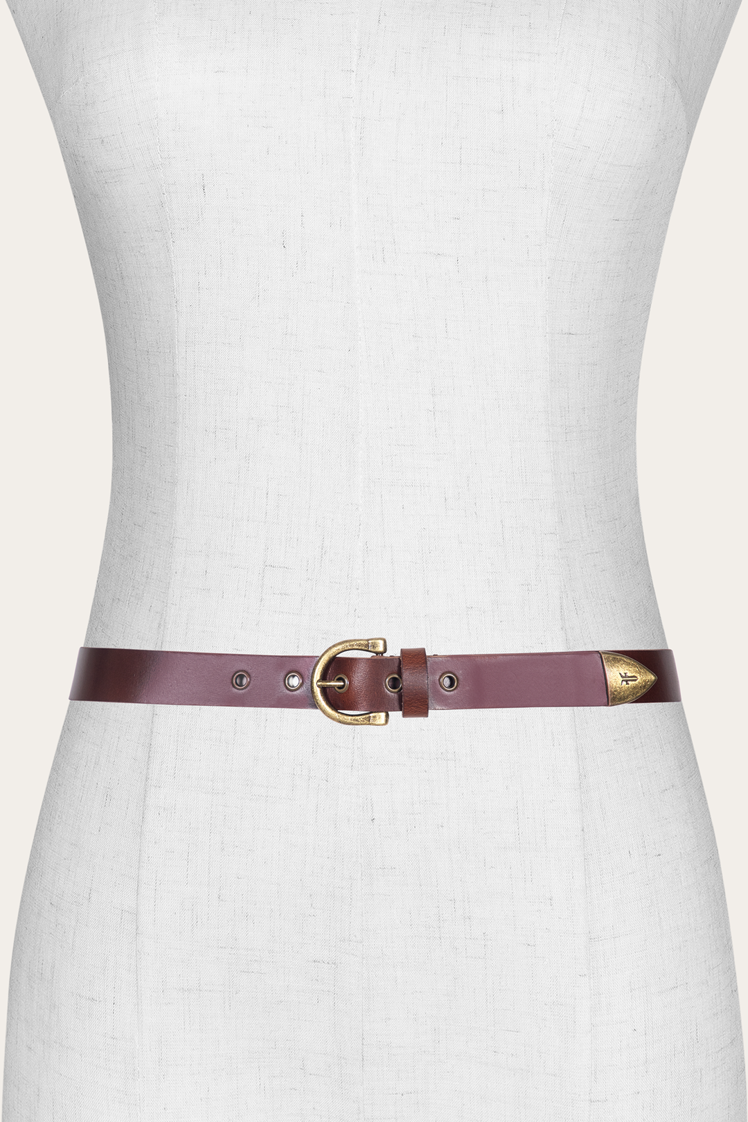 Women’s Tan 25mm Horseshoe Buckle Belt | Frye Top Pick