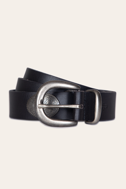 Women’s Black 30mm Concho Belt | Frye Smart Buy