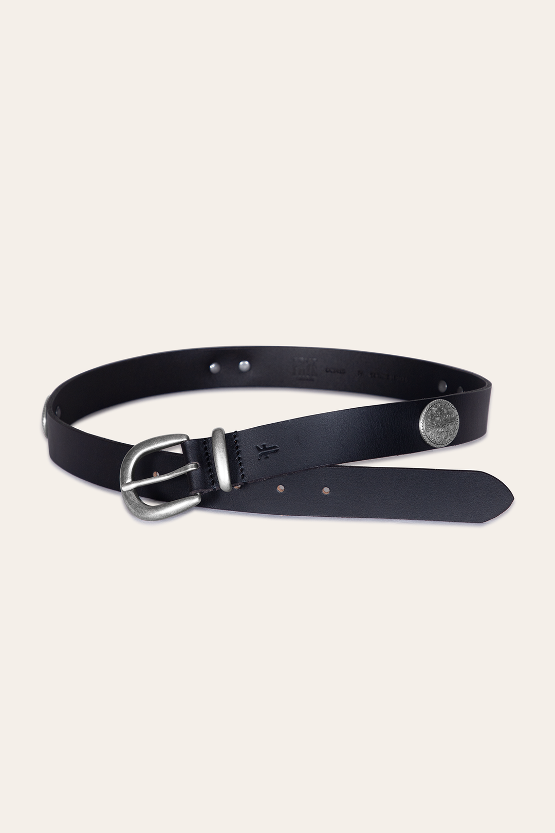 Women’s Black 30mm Concho Belt | Frye Smart Buy