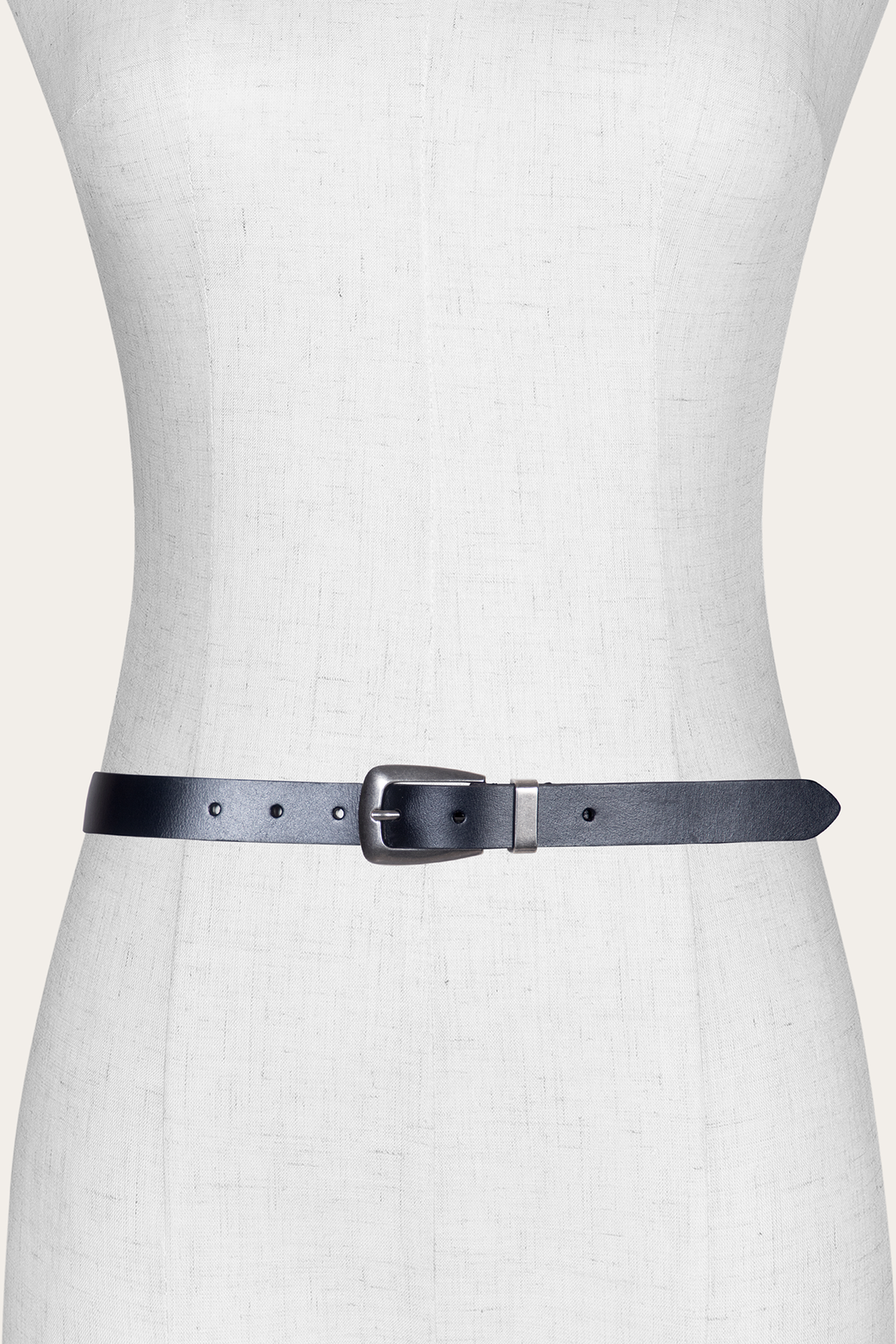 Women’s Black 25mm Belt With Metal Loop | Frye Classic
