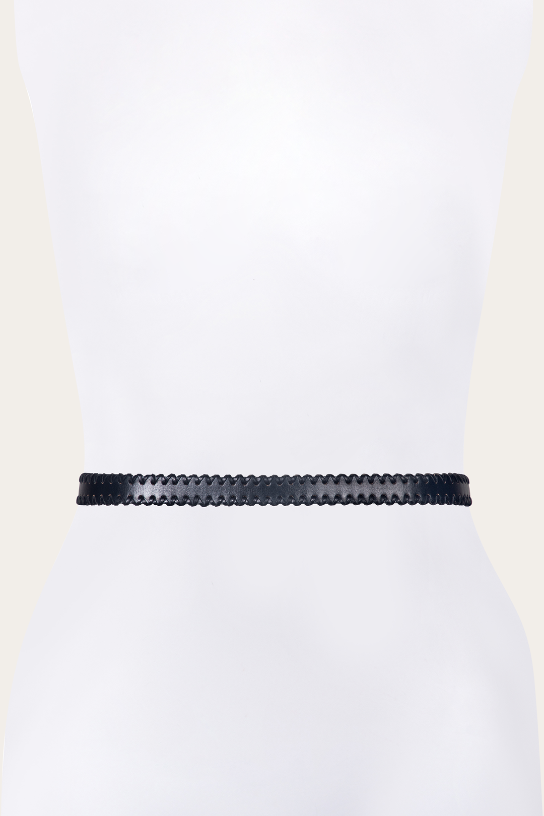 20mm Black Leather Belt With 3-Piece Buckle Set | Frye Best Seller