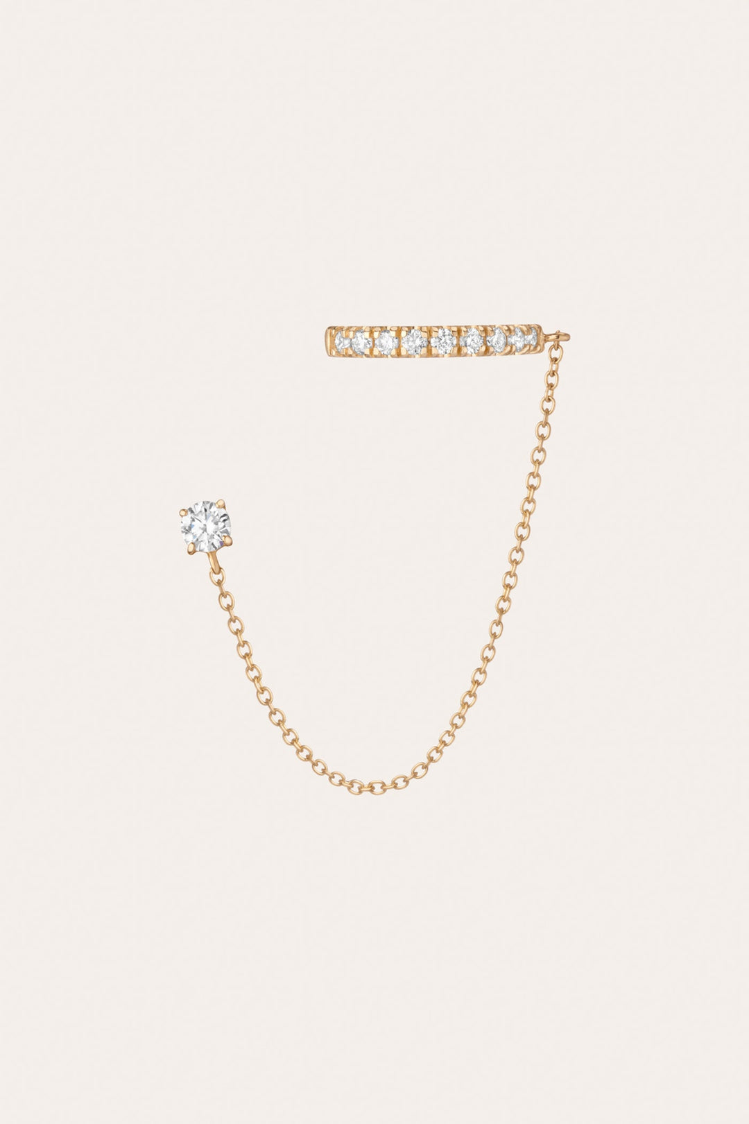Women’s Lab Grown Diamond Stud and Ear Cuff | Aurate x The Frye Company | Frye Trusted