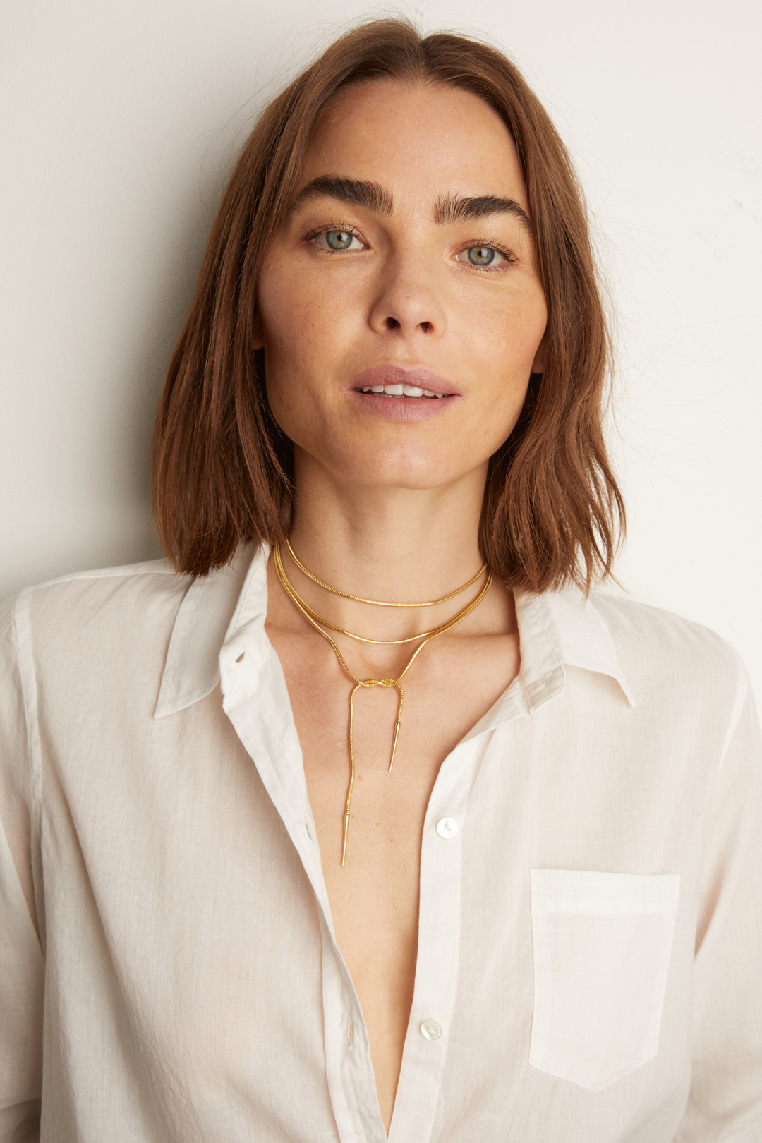 Women’s Lasso Wrap Necklace | Aurate x The Frye Company | Frye Top Pick