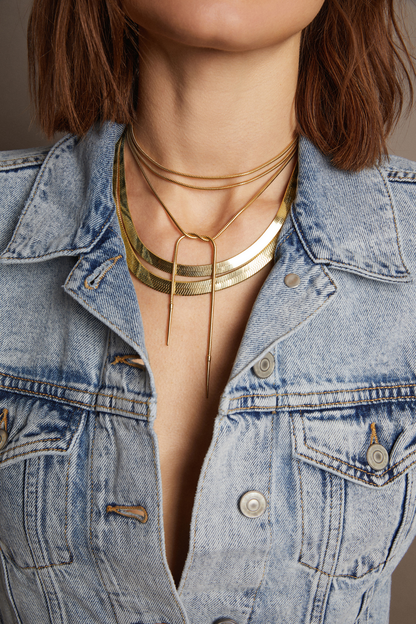 Women’s Lasso Wrap Necklace | Aurate x The Frye Company | Frye Top Pick