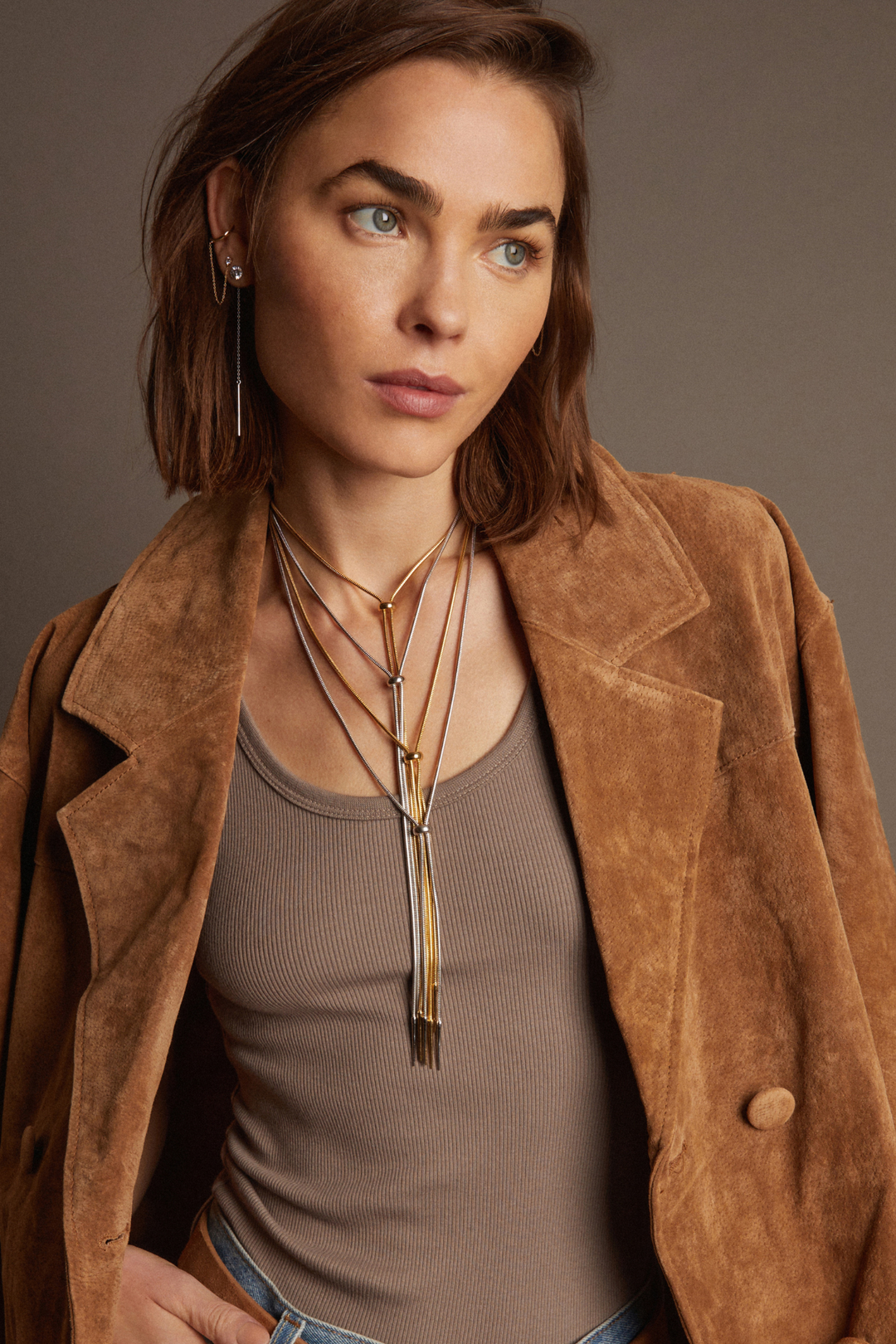 Women’s Lasso Bolo Necklace | Aurate x The Frye Company | Frye Top Pick