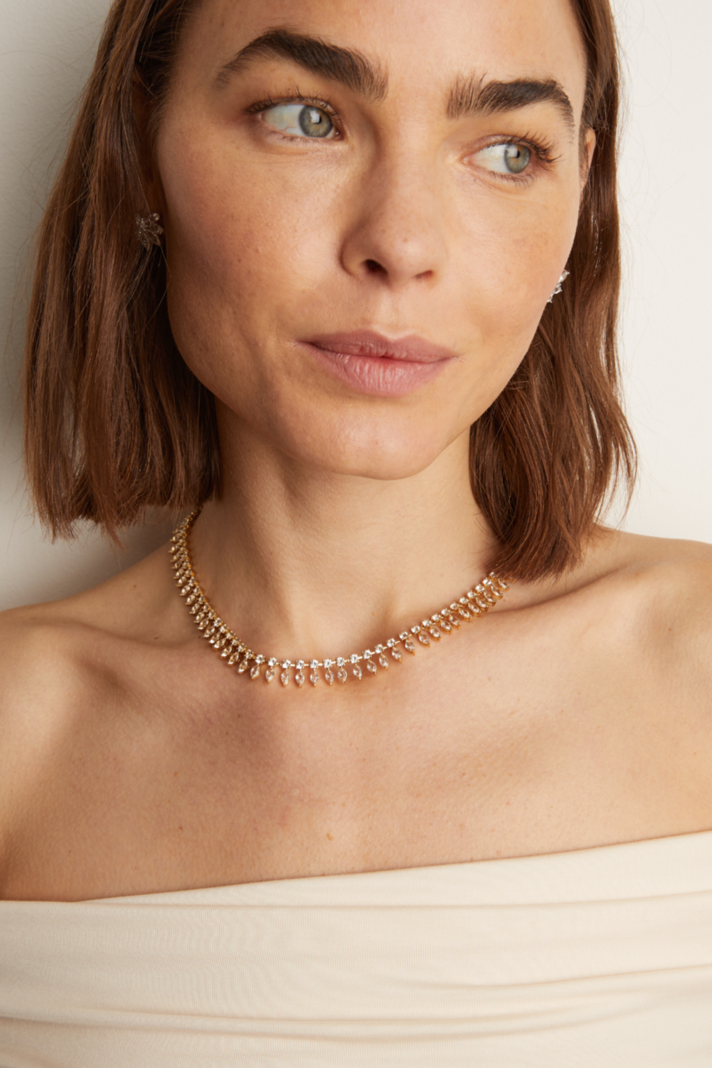 Women’s Marquise Fringe Necklace | Aurate x The Frye Company | Frye Everyday