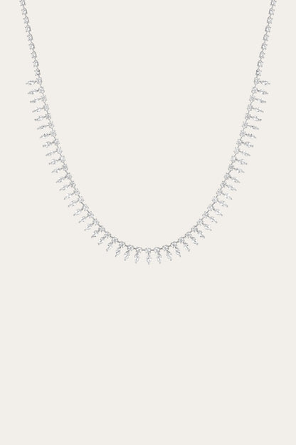 Women’s Marquise Fringe Necklace | Aurate x The Frye Company | Frye Everyday