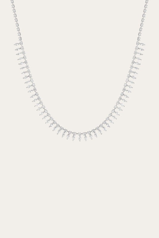 Women’s Marquise Fringe Necklace | Aurate x The Frye Company | Frye Everyday