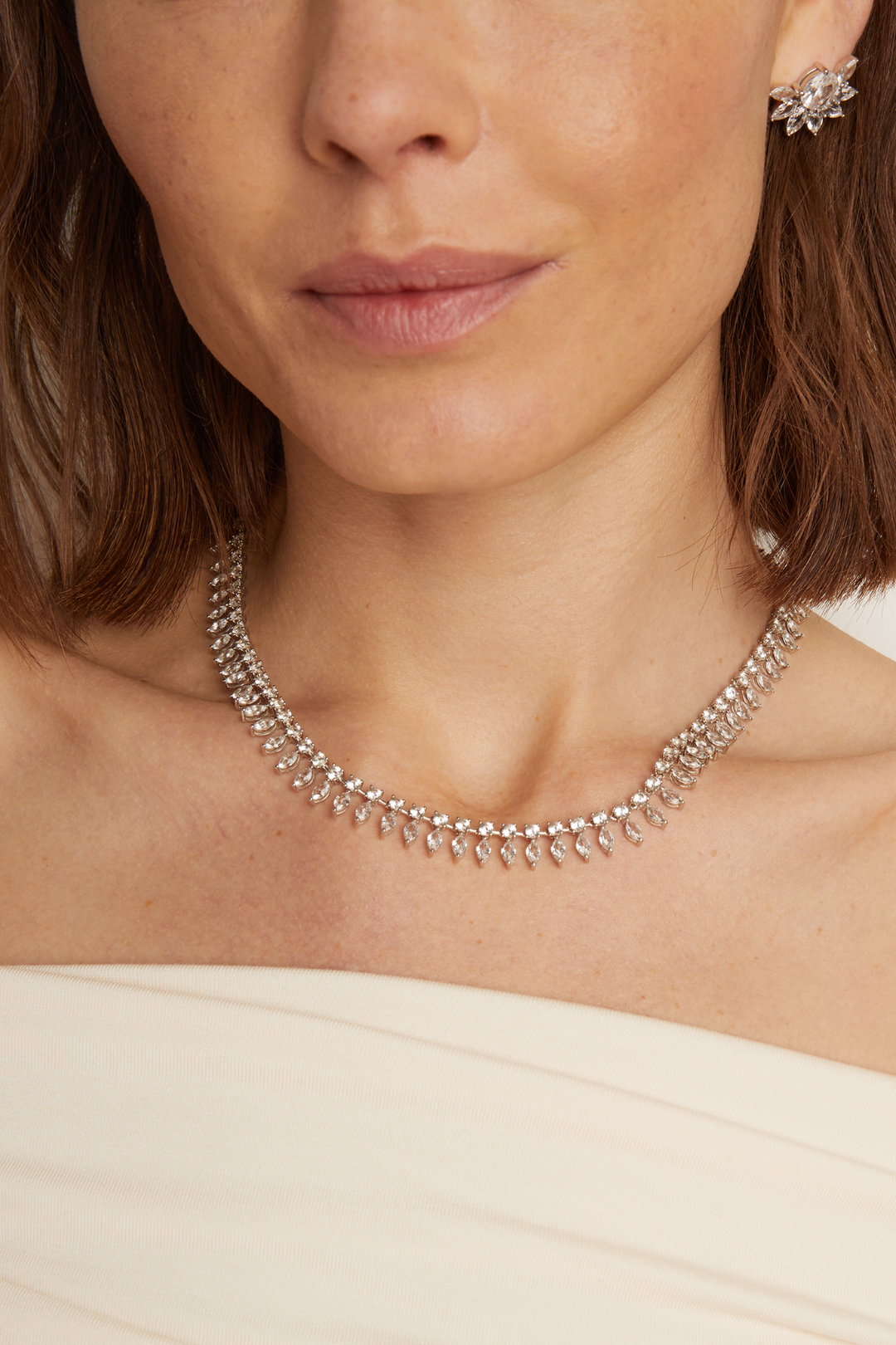 Women’s Marquise Fringe Necklace | Aurate x The Frye Company | Frye Everyday