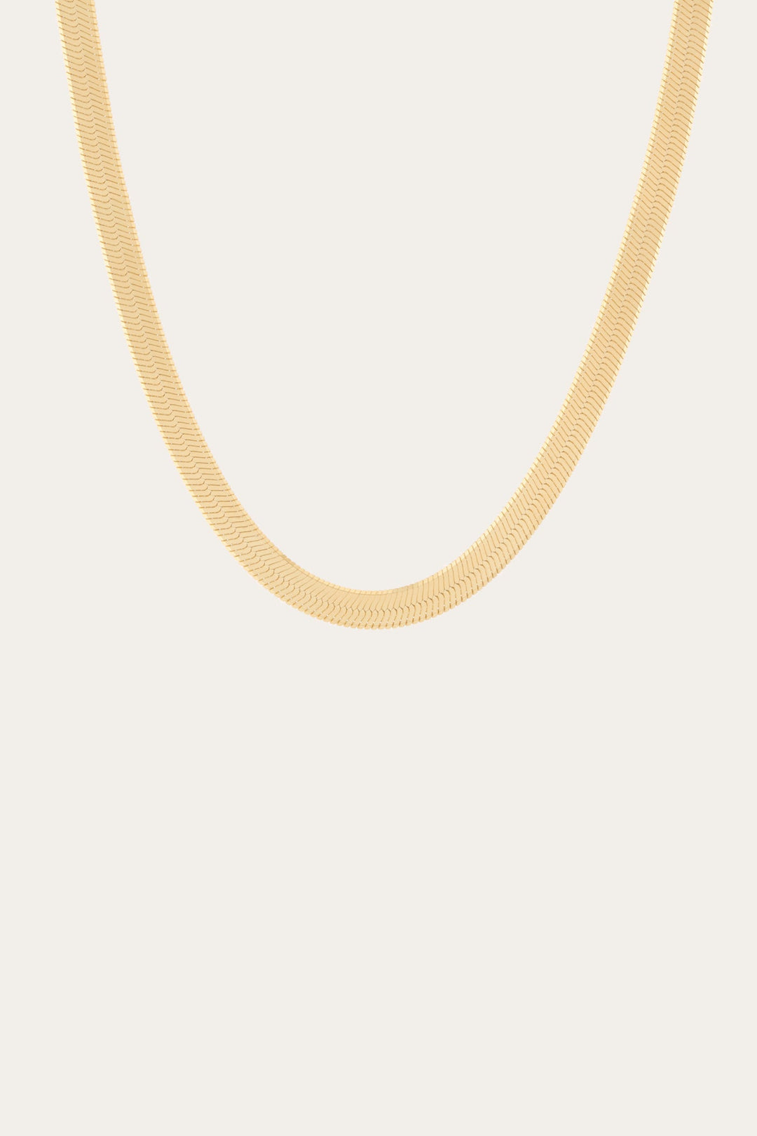 Women’s Extra Bold Herringbone Necklace | Aurate x The Frye Company | Frye Smart Buy