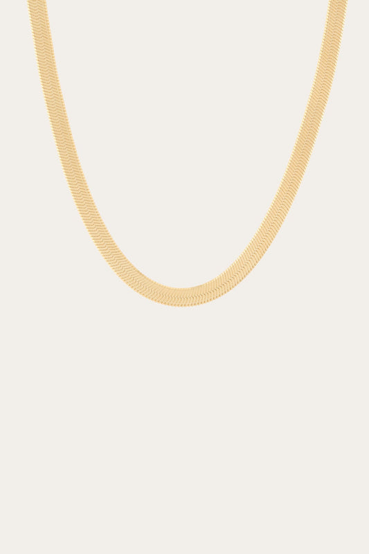 Women’s Extra Bold Herringbone Necklace | Aurate x The Frye Company | Frye Smart Buy