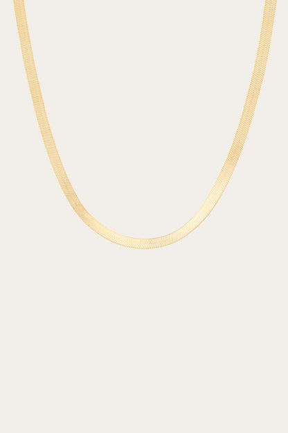 Women’s Bold Herringbone Necklace | Aurate x The Frye Company | Frye Top Pick