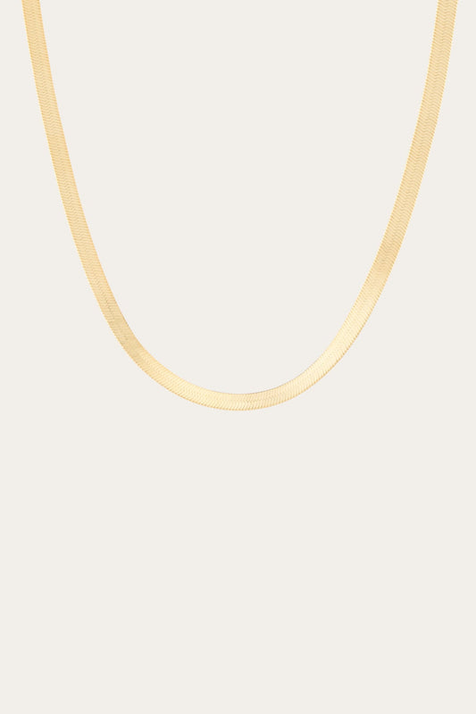 Women’s Bold Herringbone Necklace | Aurate x The Frye Company | Frye Top Pick