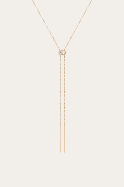 Women’s Lab Grown Diamond Bolo Necklace | Aurate x The Frye Company | Frye Smart Buy