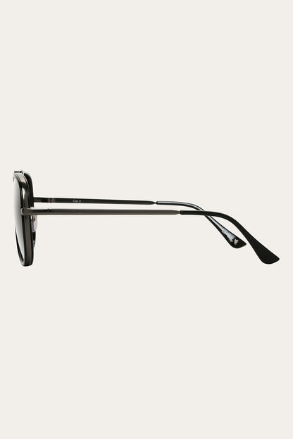 Reagan Black Sunglasses | Frye Value