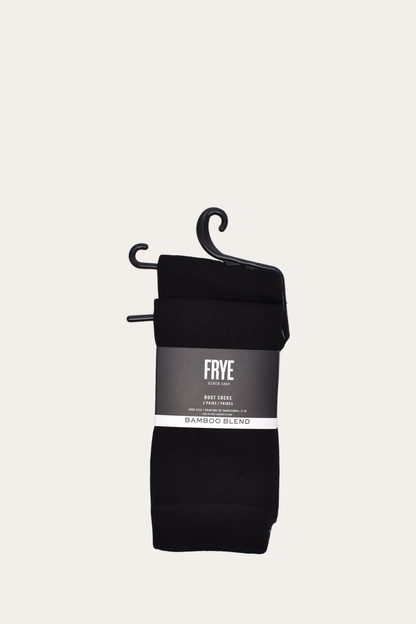 Women’s Black Bamboo Boot Socks 2 Pack | Frye Discount
