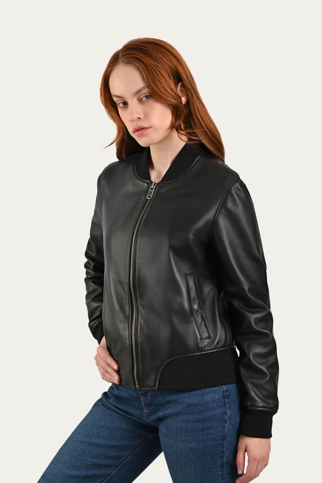 Black Bolton Bomber Jacket | Frye Everyday