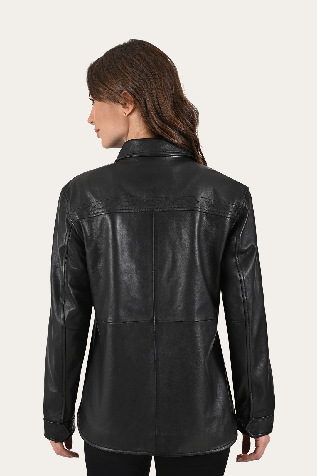 Black Bailor Shirt Jacket | Frye Recommended