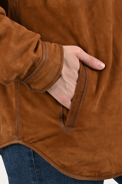 Light Brown Avett Overshirt Jacket | Frye Special Offer