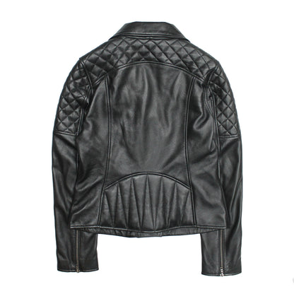 Women’s Black Oklahoma Biker Leather Jacket | Frye Trending
