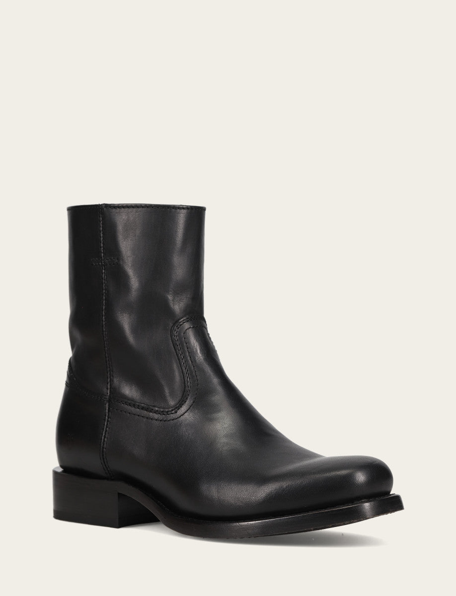 Men's Black Campus Inside Zip Boot | Frye Discount