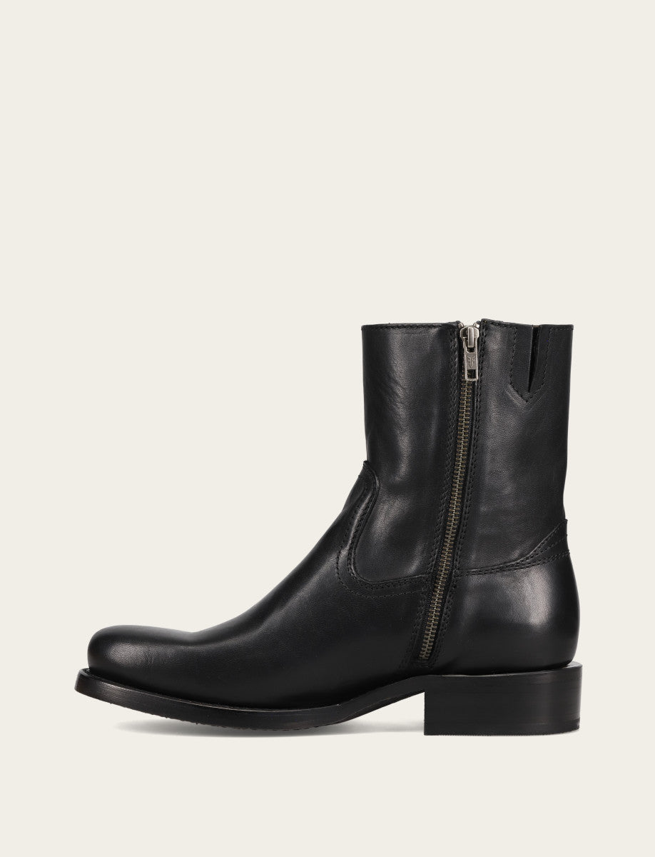 Men's Black Campus Inside Zip Boot | Frye Discount