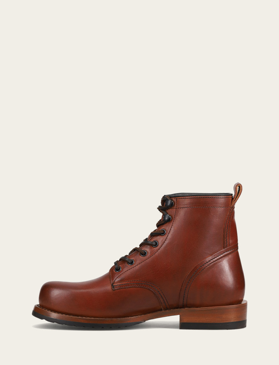 Men's Whiskey Hudson Workboot Plain Toe Boot | Frye Latest