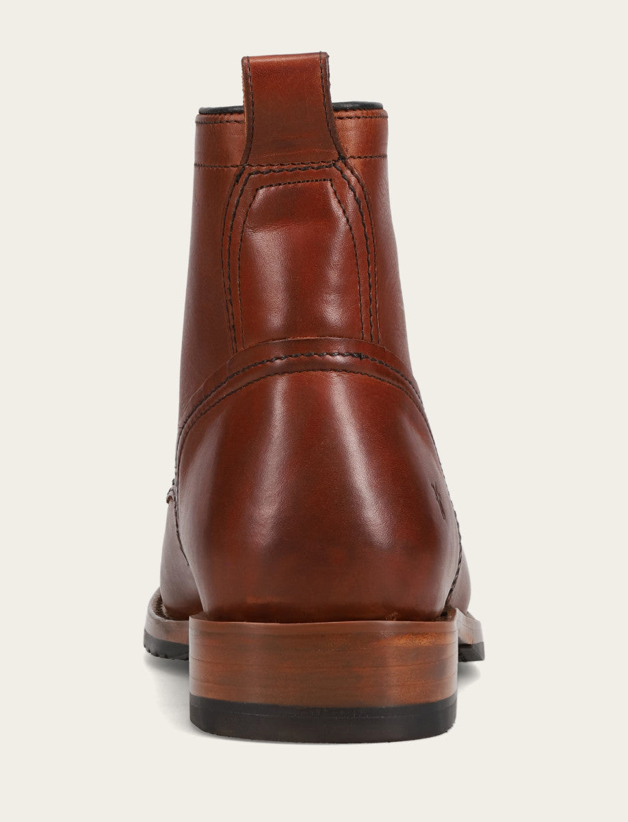 Men's Whiskey Hudson Workboot Plain Toe Boot | Frye Latest