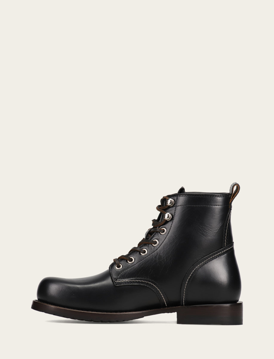 Men's Black Hudson Workboot Plain Toe | Frye Great Value