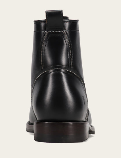 Men's Black Hudson Workboot Plain Toe | Frye Great Value