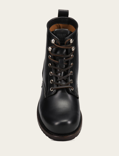 Men's Black Hudson Workboot Plain Toe | Frye Great Value