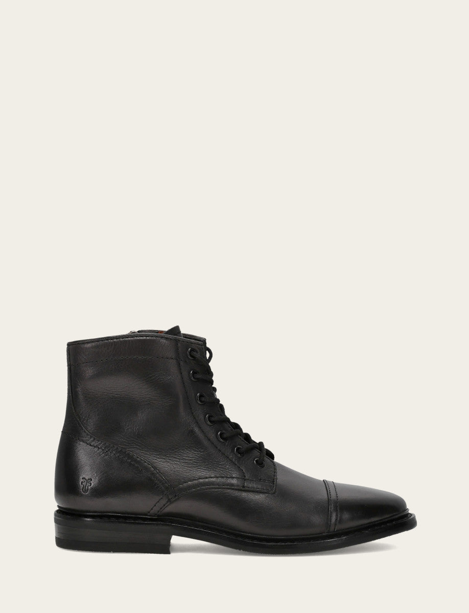 Men's Black Paul Mid Lace Boot | Frye Customer Favorite