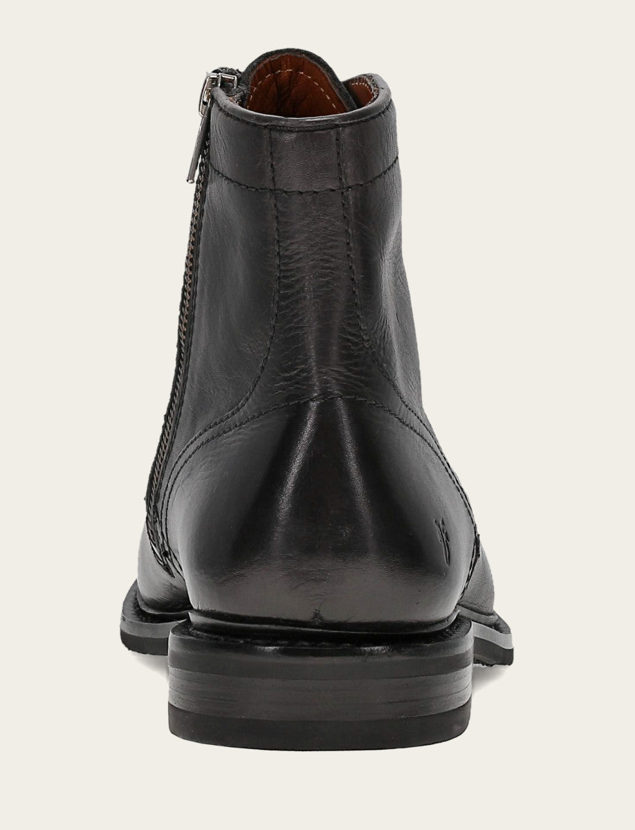 Men's Black Paul Mid Lace Boot | Frye Customer Favorite