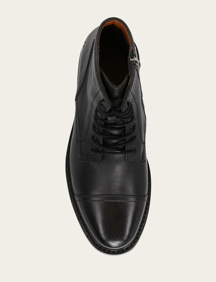 Men's Black Paul Mid Lace Boot | Frye Customer Favorite