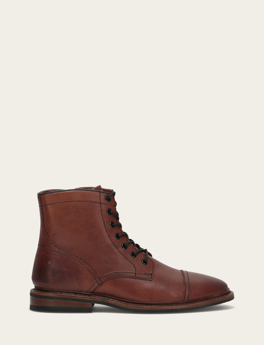 Men's Brown Paul Mid Lace Boot | Frye Latest