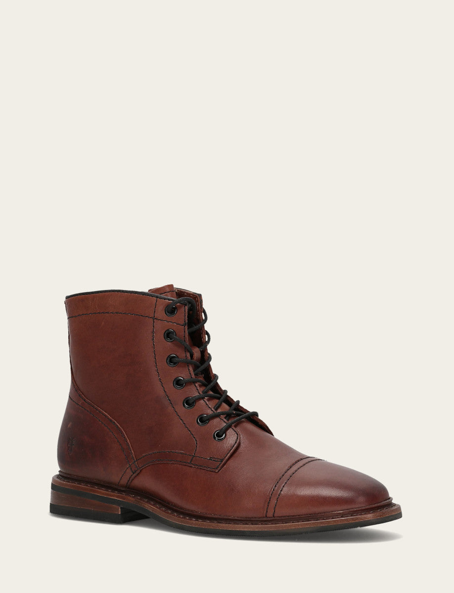 Men's Brown Paul Mid Lace Boot | Frye Latest