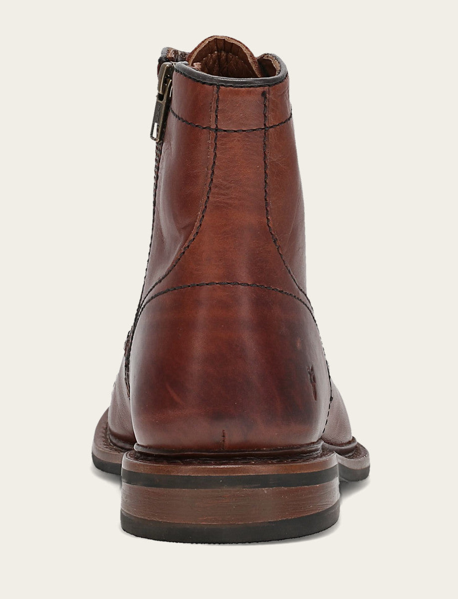 Men's Brown Paul Mid Lace Boot | Frye Latest