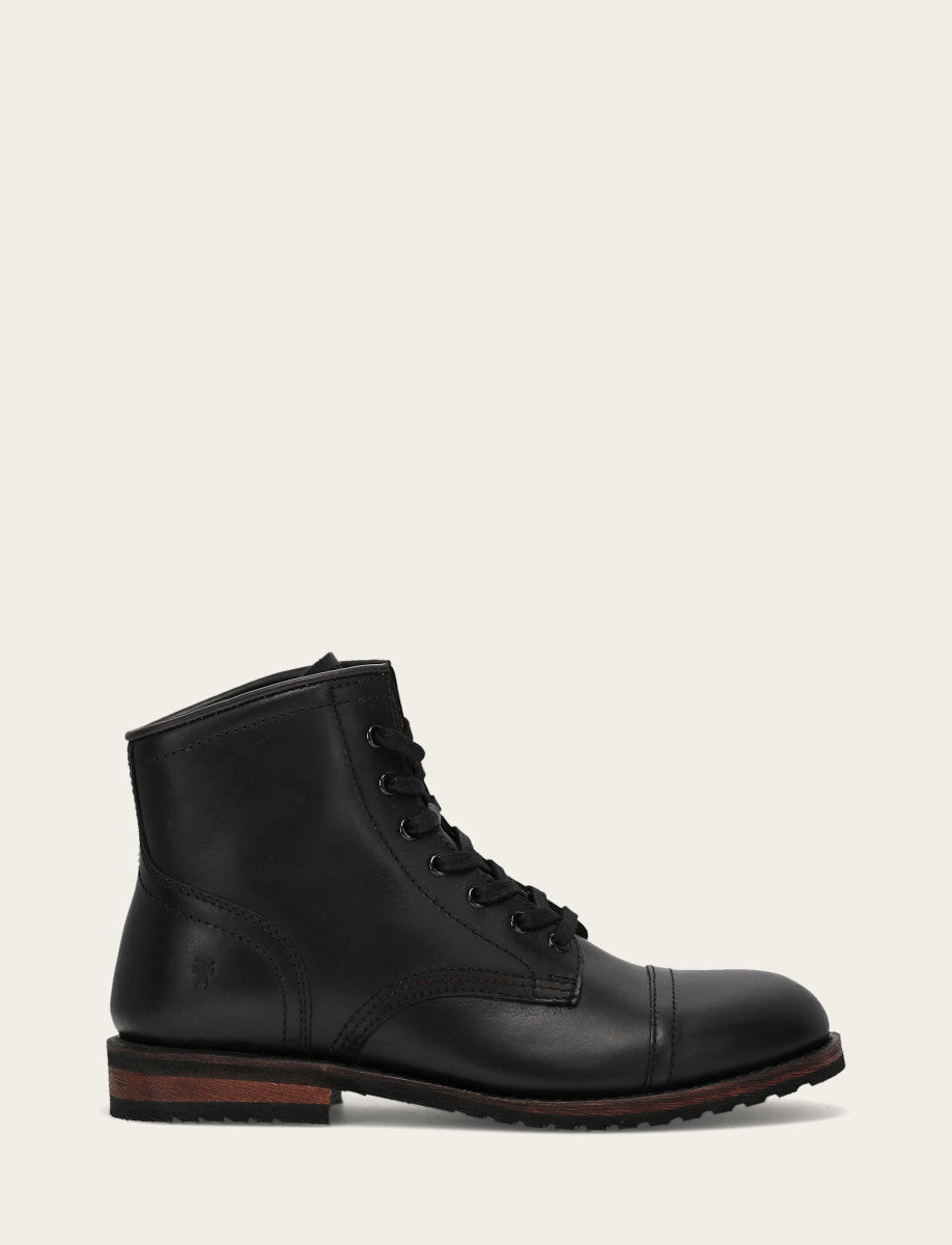 Men's Black Landon Midlace Boot | Frye Deals