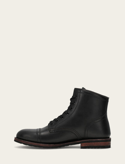 Men's Black Landon Midlace Boot | Frye Deals