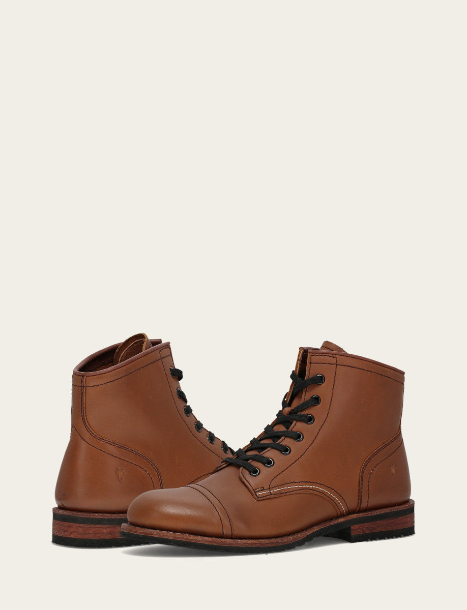 Men's Saddle Landon Midlace Boot | Frye Essential
