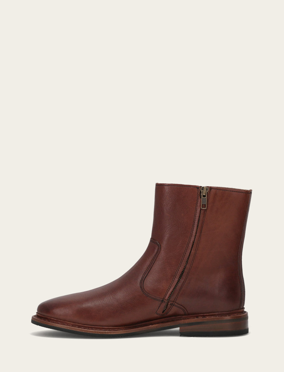 Men's Brown Paul Inside Zip Boot | Frye Discount