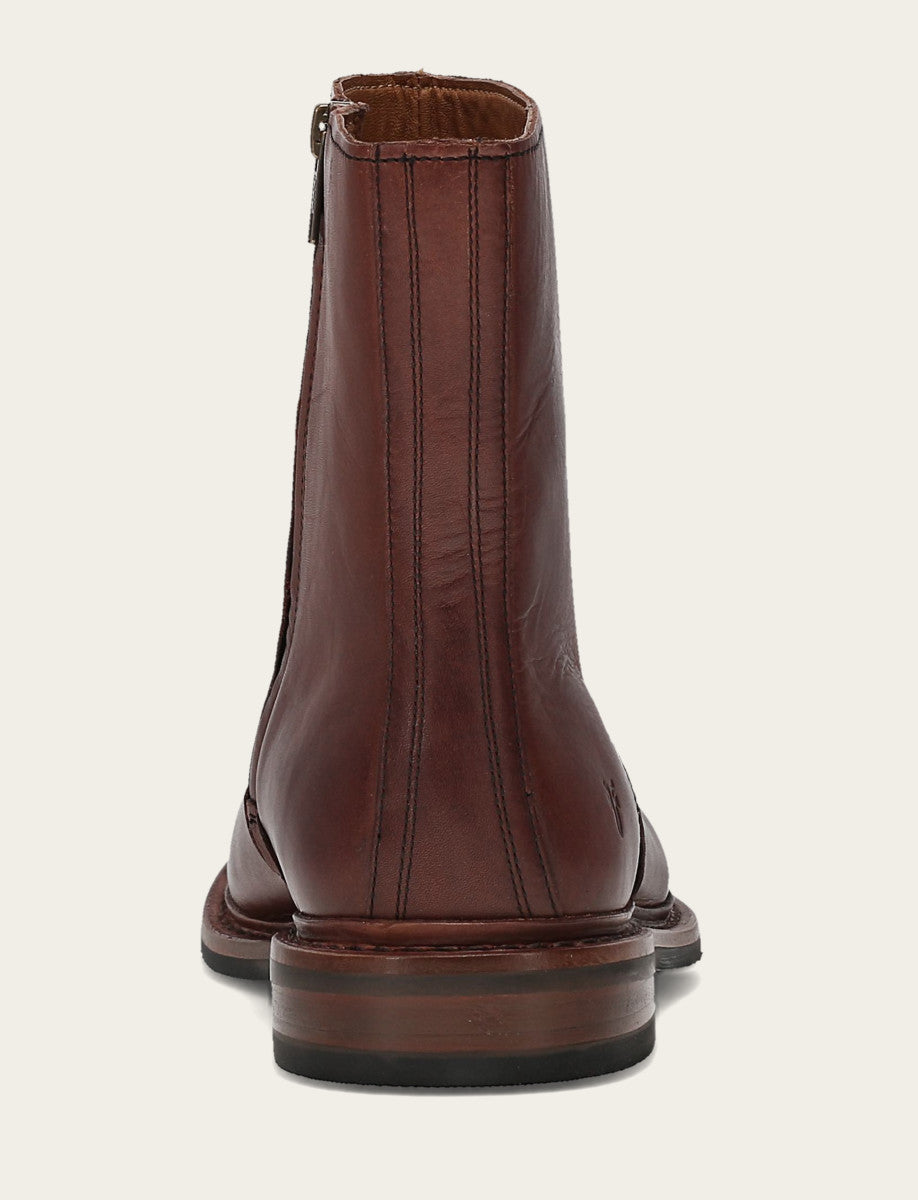 Men's Brown Paul Inside Zip Boot | Frye Discount