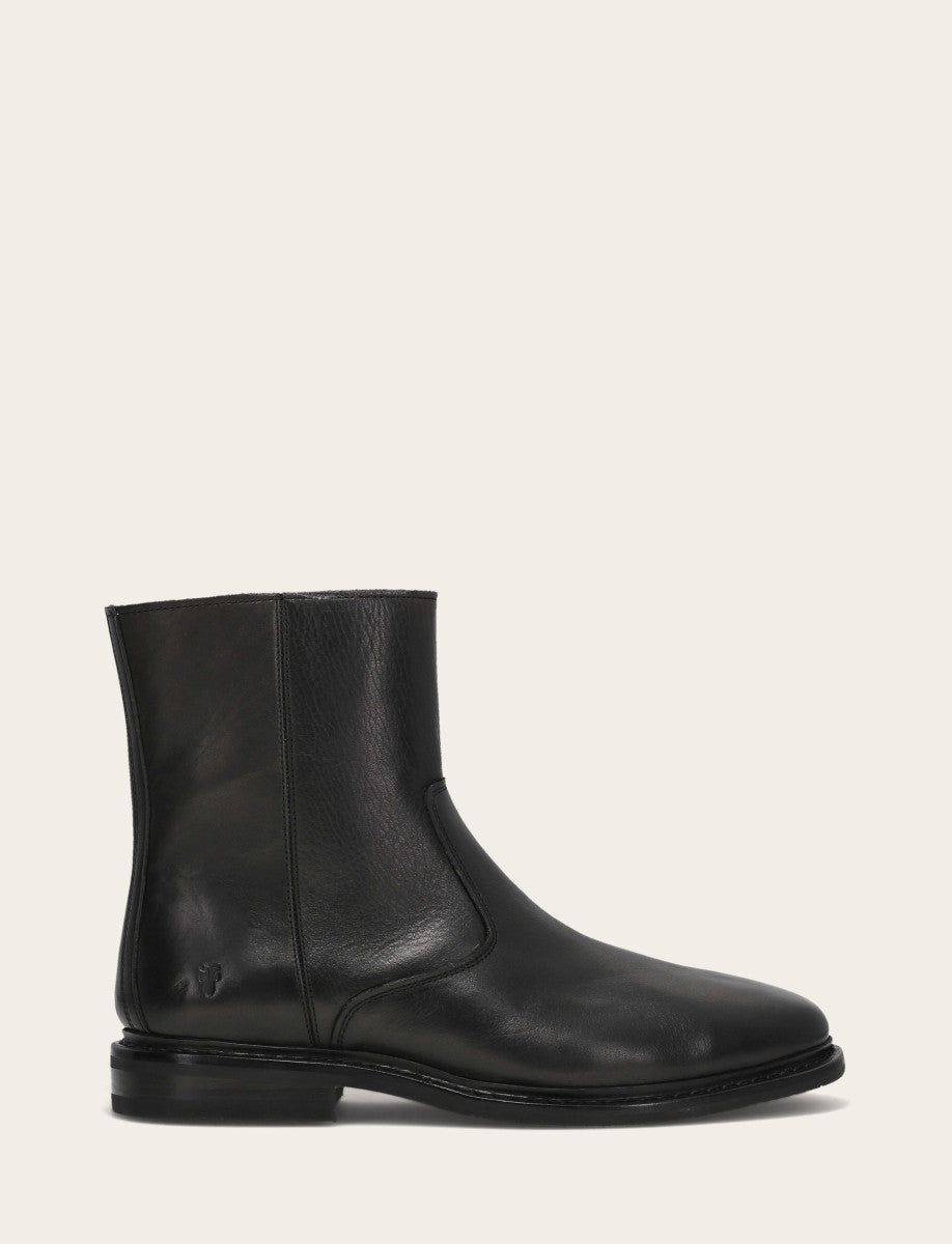 Men's Black Paul Inside Zip Boot | Frye New