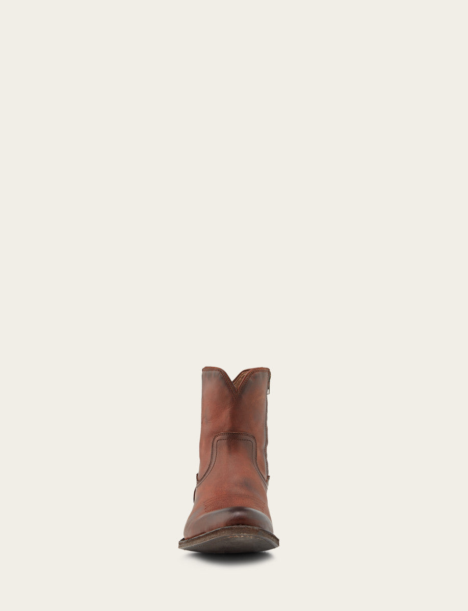 Men's Cognac Austin Inside Zip Boots | Frye Trusted
