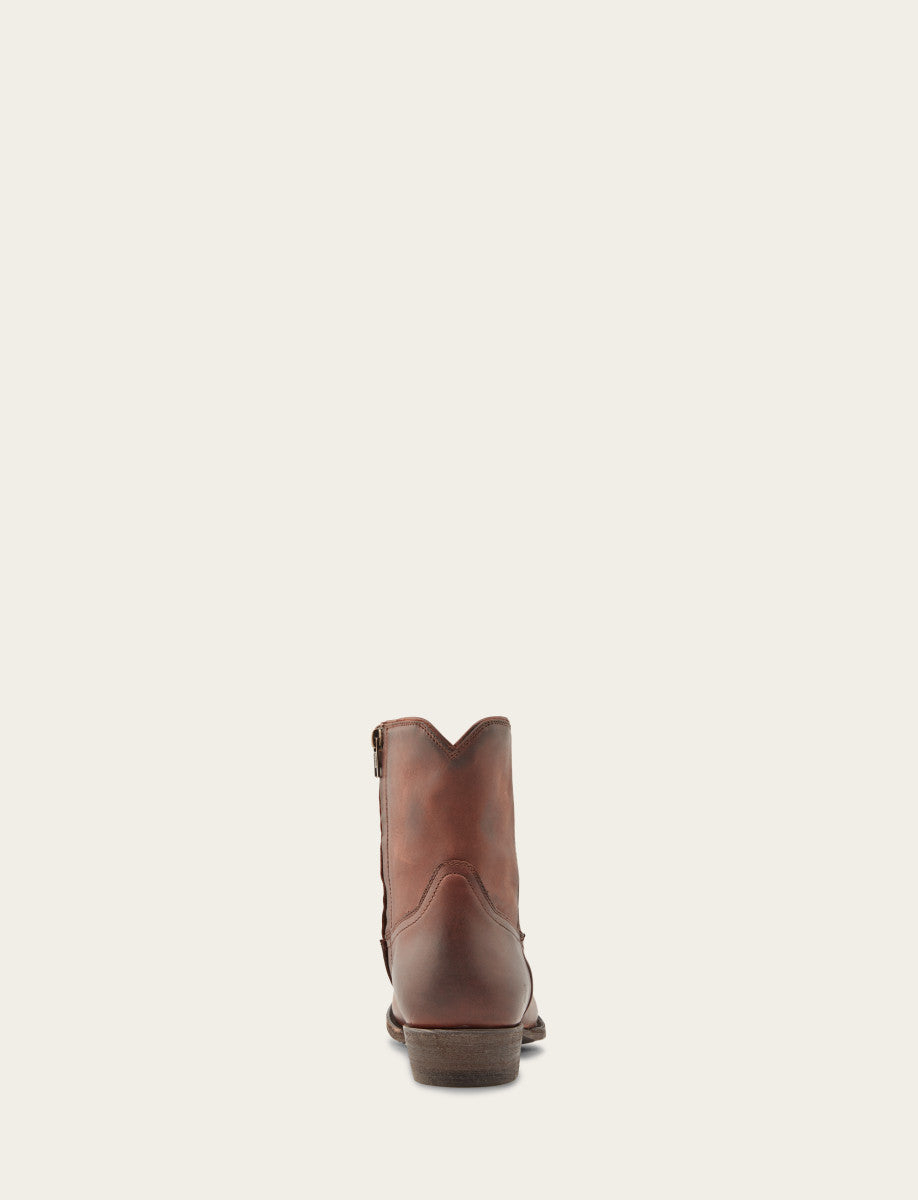 Men's Cognac Austin Inside Zip Boots | Frye Trusted