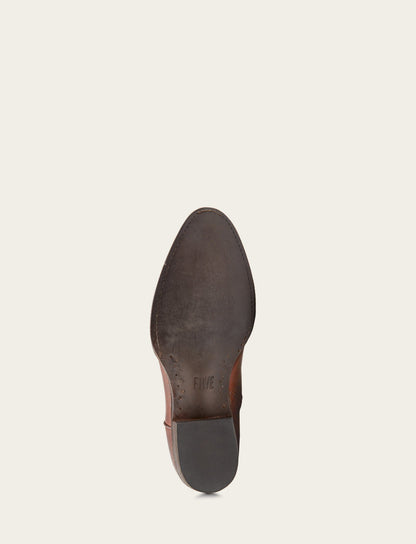 Men's Cognac Austin Inside Zip Boots | Frye Trusted